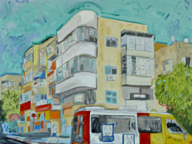 סלי אריאל: “ציורי תל אביב – העיר שלא ישנה לעולם מהמלחמה”
