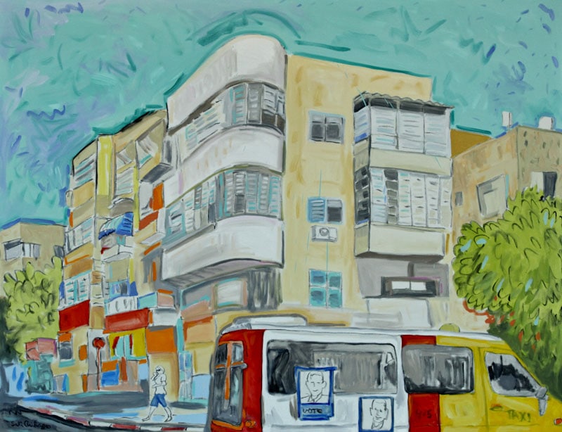 Sali Ariel: “Tel Aviv Paintings  – The City That Never Sleeps Awakens From The War”