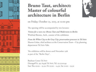 ברונו טאוט, אדריכל: אמן אדריכלות צבעונית בברלין