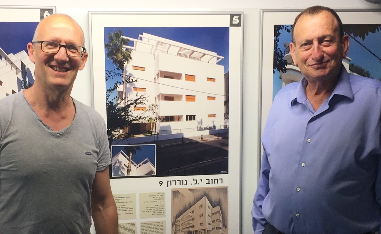 A VIP Visitor at Bauhaus Center: Tel Aviv Mayor Ron Huldai
