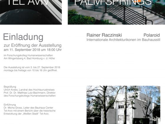 Internationale Architekturikonen im Bauhausstil