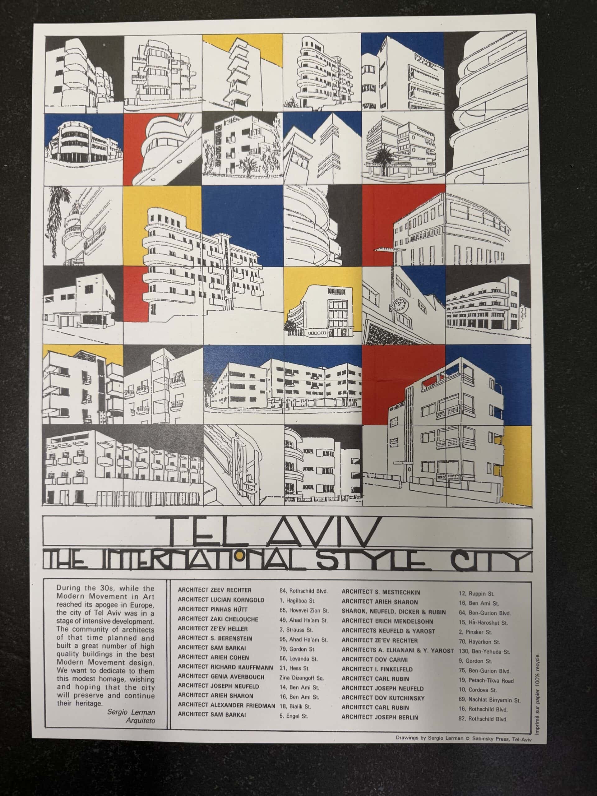 International Style Poster